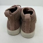 1. State  Women's Dulcia Laser Cutout fashion lace up Sneakers Blush women sz 6 Photo 6