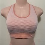 Light Pink peach color Workout Set padded top woman size large nice thick qualit Photo 1
