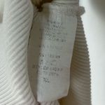 Charlotte Avery Size XL Extra Large Ribbed Ruffle Strap Y2K Feminine Bodysuit White Photo 6