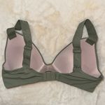 Victoria's Secret  T-shirt Lightly Lined Wireless Bra Olive Green 32D Photo 3