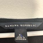 Banana Republic dress shirt! Black knit lightweight top size XL! Photo 3