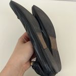 Lanvin Black Leather Ballerina Flats with Pearl Ankle Strap in Size 36 37 Photo 10