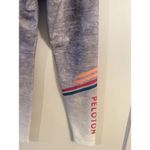 Peloton Leggins Bling Gray Silver Medium M Womens Sparkle Photo 3
