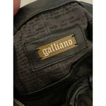 Galliano All Over Logo Print Tote Bag Black Photo 2