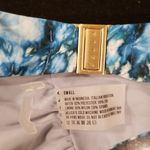 Free People ๐FELLA๐ Cielo Bikini Set ~ Conan Top + Xavier Bottoms Blue Tie-Dye Print S NWT Photo 12