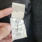 Moschino Vintage 90s  Charcoal Gray Cashmere Wool Chic Feminine Quiet Lux Size 6 Photo 10