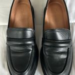Madewell  Leather Loafers Black Photo 1