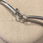 Sterling Silver SIMON SEBBAG  Hammered Pendant Tube Choker Necklace Photo 4