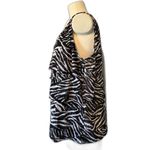 Chico's  Black and White Boxy Sleeveless Tank Blouse Top 3 XL Photo 2