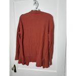 Loft  Orange Rust Burnt Orange Oversized Button Slouchy Cardigan Sweater MED Photo 7