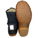 Roffe Vintage Black Low Removable Fur Lined Winter Rain Duck Boots Size 7 Photo 10