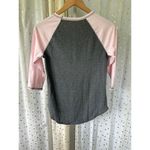 Disney Parks Disneyland NWT Raglan Baseball Rose Gold Mickey Mom T-Shirt XS Photo 4