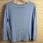 Adyson Parker  light blue boxy ladies top structured size medium cotton Photo 2