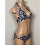 Michael Kors New.  frozen Leopard chain ring bikini set. Normally $169. XS–top/S–bottom. Photo 3