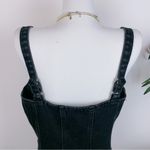 En Saison Cyprus Denim Mini Dress Washed Black Photo 4