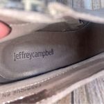 Jeffrey Campbell  Kamet 2 Taupe Suede Leather Ankle Boots Size 10 Photo 9