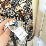 Rouje Paris Gaby Neutral Floral Wrap Blouse Brown Size 6 Photo 3