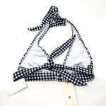 Shoshanna  Checkered Triangle Bikini Top Photo 3