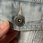 Christopher & Banks  size XL embroidered light wash denim jacket. Photo 4