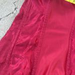 Vintage 90s Empire Intimates Red Lace Up Satin Corset w/ Boning Size 42 USA Made Photo 8