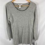 Lucy & Laurel NWT  Grey Angora Lamb Wool Sweater Size XL Photo 0
