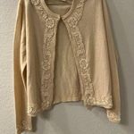 RARE Clifford & Wills Vintage‎ Lambswool Pearl and Beaded Cardigan White Photo 0