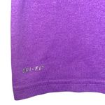 Nike Dri-fit Women's Vibrant Purple Tank Top Photo 3