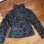 Ecru by Florence Korn Multicolored Yarn Scribbles Fitted Pea Coat Jacket Sz 6 Photo 8