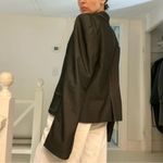 Calvin Klein Vintage 90s Contrast Stitch Blazer Jacket Grey Size M Photo 2