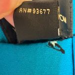 Worthington Teal Blue Sheath Dress Hummingbird Print Sleeveless Mod Retro 6 Photo 4