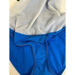 Ralph Lauren LAUREN RALPH LAUREN Royal Blue Crossover Ruffle One Piece Swimsuit 6 Underwire Photo 6
