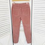 We The Free Free People Raw Hem Corduroy Ankle Skinny Pants Dusty Rose Pink 27 Photo 1
