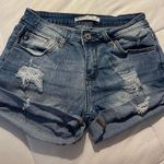 Kancan Distressed Denim Shorts Trendy Summer Casual Wear Size 25 Photo 0