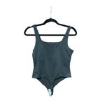 Good American The Modern Tank Bodysuit in Black Size 4 / XL Photo 6