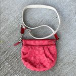 Coach crossbody Red Classic Minimalist canvas wipeable Signature Archives Photo 0