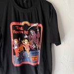 Romwe Tag You’re It Grim Reaper Halloween Graphic Tee Shirt Black M Photo 1