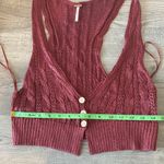 Free People Pink Cropped Sleeveless Tank Top Photo 8