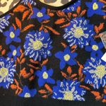 Anthropologie NWT Maeve Floral Jacquard Sweater Tank | S Photo 6