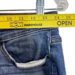 Judy Blue Skinny Fir Capri Denim Jeans Blue Size 7/28 Stretch Distressed Comfy Photo 2