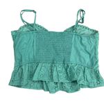 Wild Fable  lace peplum too in teal Photo 8