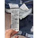 Levi's Women's Distressed Denim Mid-Length Shorts Blue Casual Summer Size 29 Photo 3