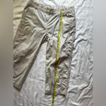 JM Collection  Women's Pants Size 12 White Cotton Spandex Cropped. Capri Photo 11