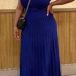 A New Day Navy Midi Dress Photo 6