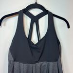 Lululemon  Power Technique Built In Shelf Bra Tank Top Shirt Black Gray Womens 10 Photo 1