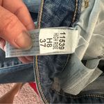 ZARA Basic Z1975 Denim High Rise Size 8 Raw Hem Skinny Jeans Distressed Size 8 Photo 12