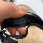 Ecco NWB  Flowt Wedge Cork Sandal Women's size 40 US 9-9.5 black leather 1949 Photo 9