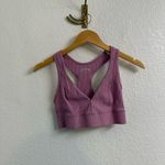 Year of Ours Ribbed Tess Sports Bra Size Small Pink Photo 1