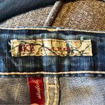 BKE Womens Size 30 Culture Crop Capri Thick Stitching Punk 90’s Y2K Festival Photo 3