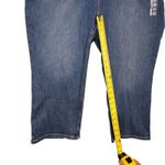 Lee Ultra Lux Plus Jeans Womens 30W Medium Blue Relaxed Crop High Rise Denim Photo 11