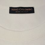 Nino Colombo Women’s Size S White Crewneck Knit Sleeveless Top Shirt Photo 4